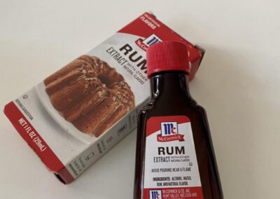 Cooking – Rum Extract